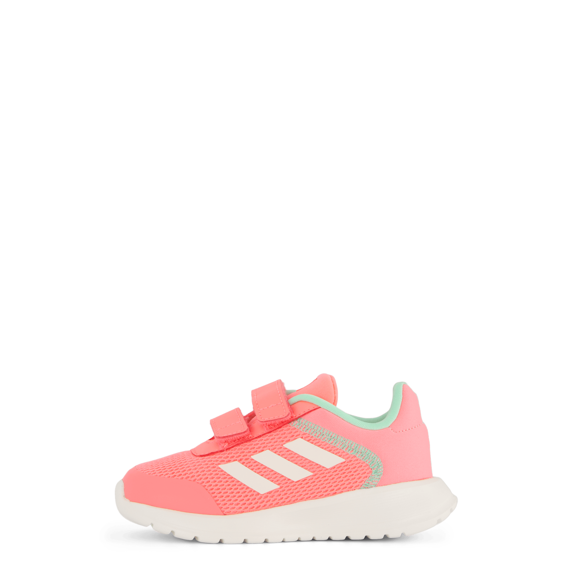 Tensaur Run Shoes Acid Red / Core White / Pulse Mint, Unisex, Schoenen, Sneakers, Sneakers, Oranje, EU 25