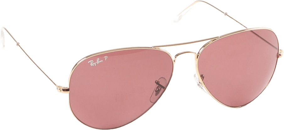 Aviator Large Metal Legend Gold 9196AF/62, Unisex, Udstyr, Solbriller, Guld, ONESIZE