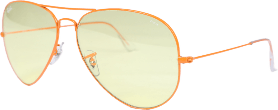 Aviator Large Metal Orange 9220T4/62, Unisex, varusteet, Aurinkolasit, Oranssi, ONESIZE