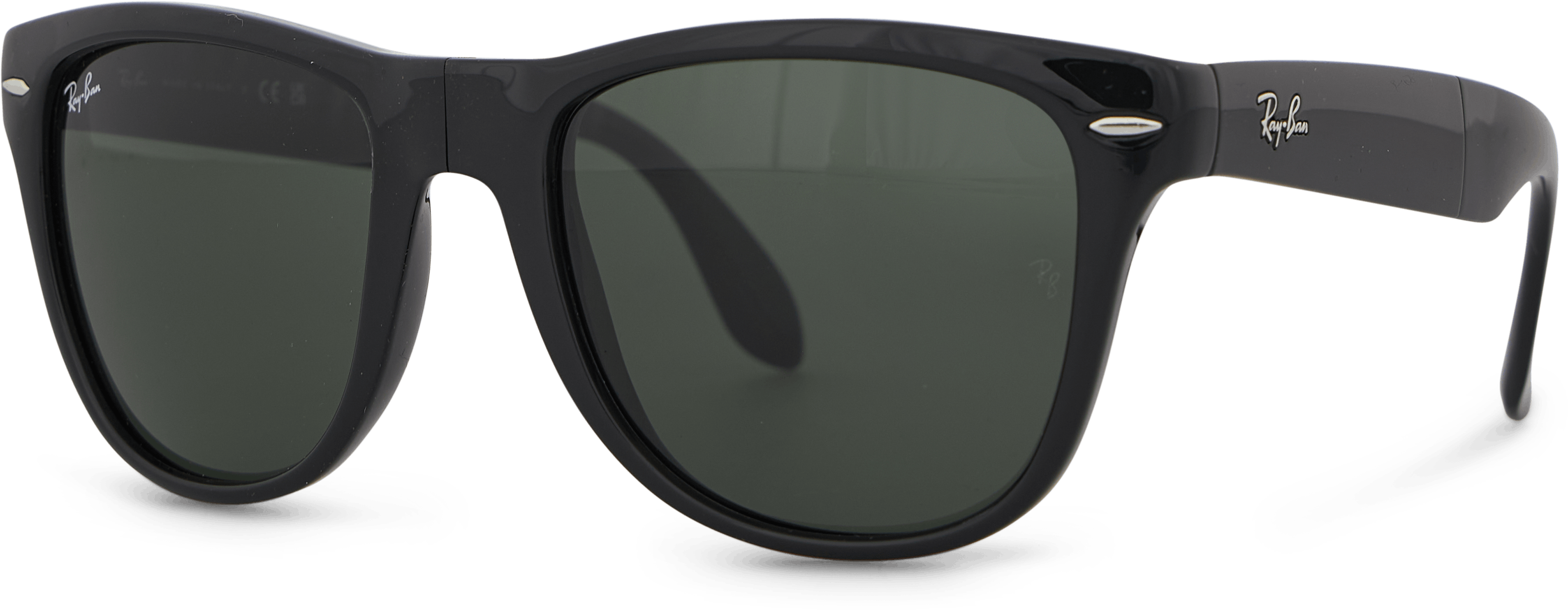 Folding Wayfarer Black 601/64, Unisex, varusteet, Aurinkolasit, Musta, ONESIZE