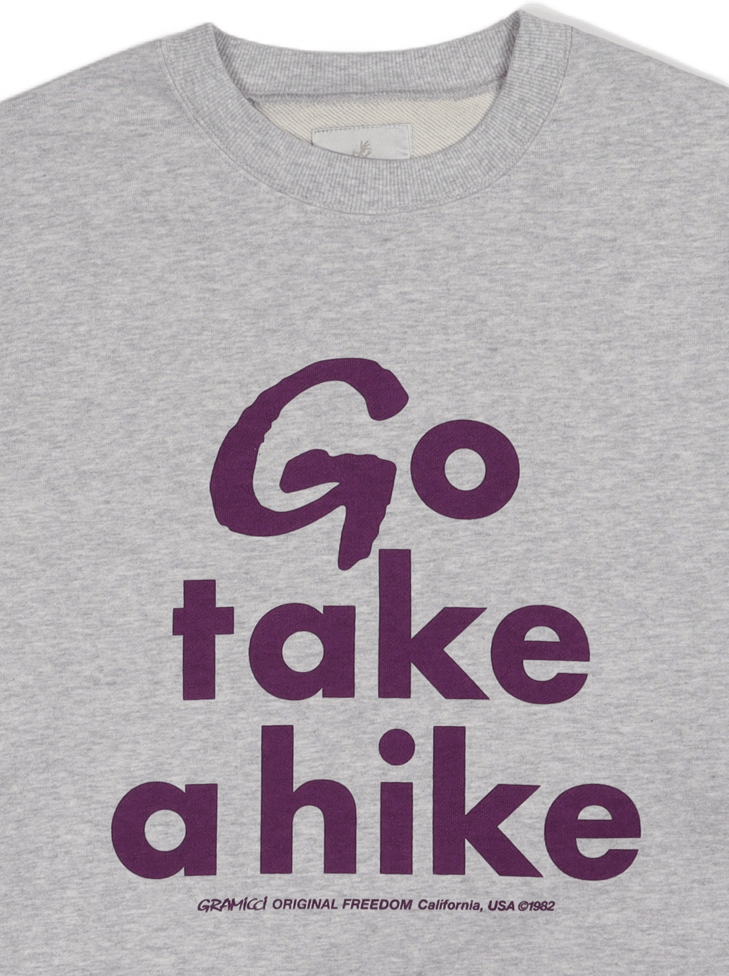 Take A Hike Sweatshirt Ash Heather - Bild 2