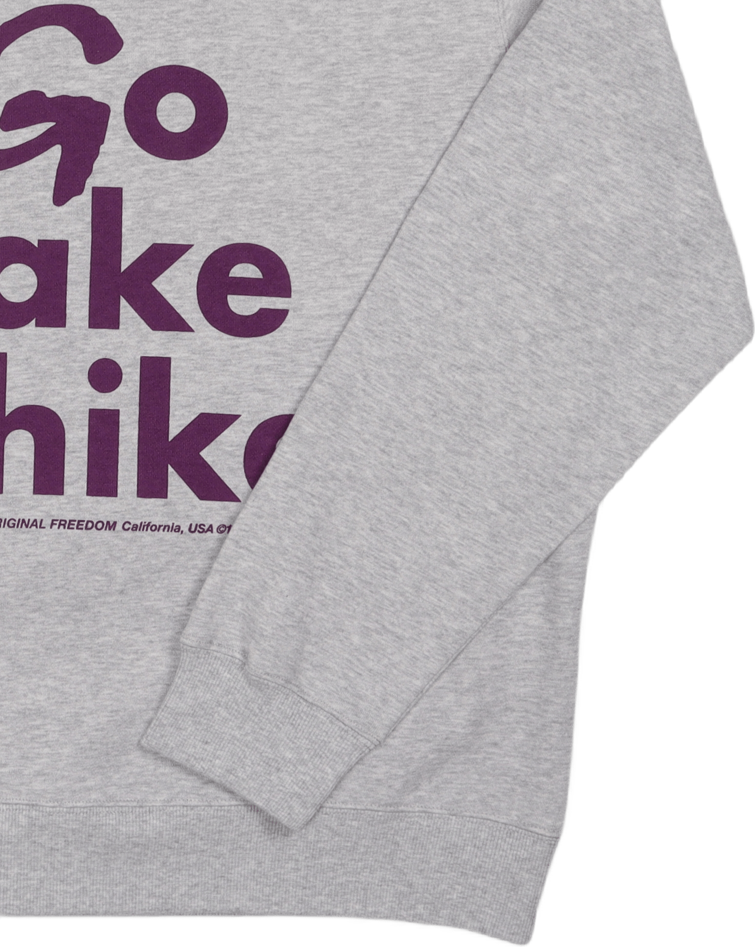 Take A Hike Sweatshirt Ash Heather - Bild 3