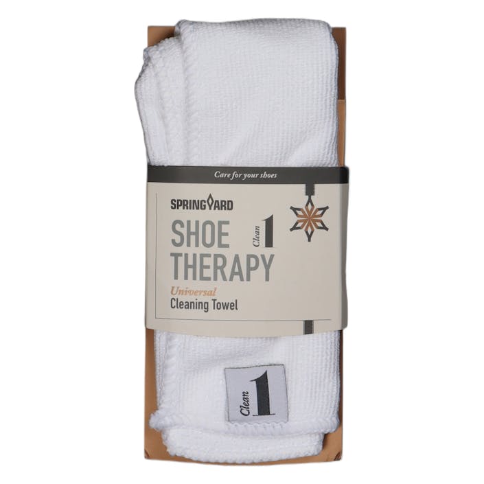 Cleaning Towel White, Unisex, Equipment, Shoe care, White, ONESIZE