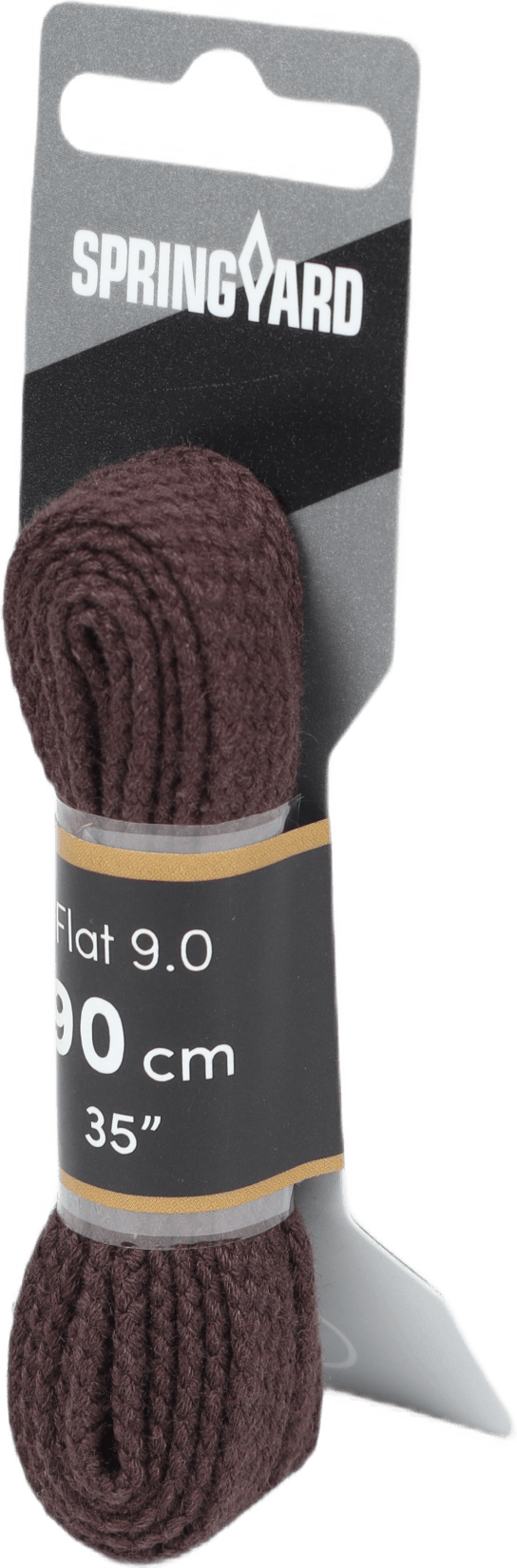 Flat 9.0 90cm Dark Brown, Unisex, Ausrüstung, Schuhpflege, Schwarz, ONESIZE