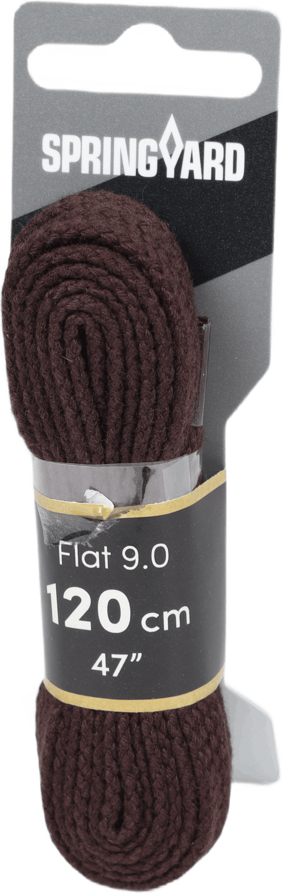 Flat 9.0 120cm Dark Brown, Unisex, Attrezzature, Cura delle scarpe, Nero, ONESIZE