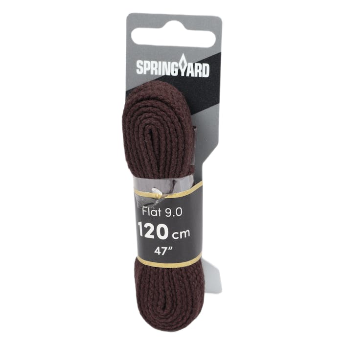 Flat 9.0 120cm Dark Brown, Unisex, Attrezzature, Cura delle scarpe, Nero, ONESIZE