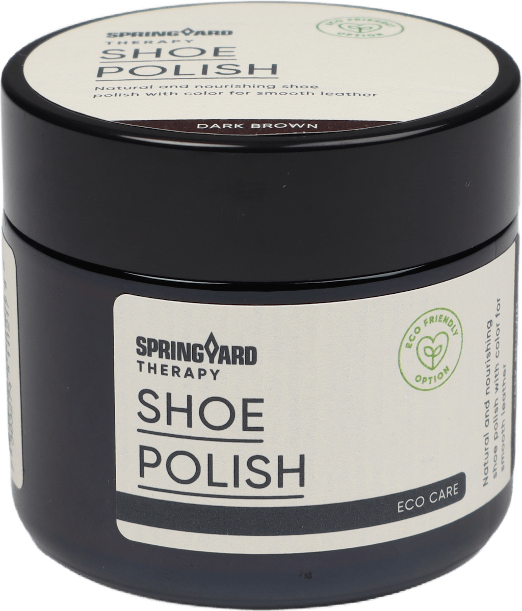 Shoe Polish 60ml Dark Brown Sko til enhver lejlighed Footway