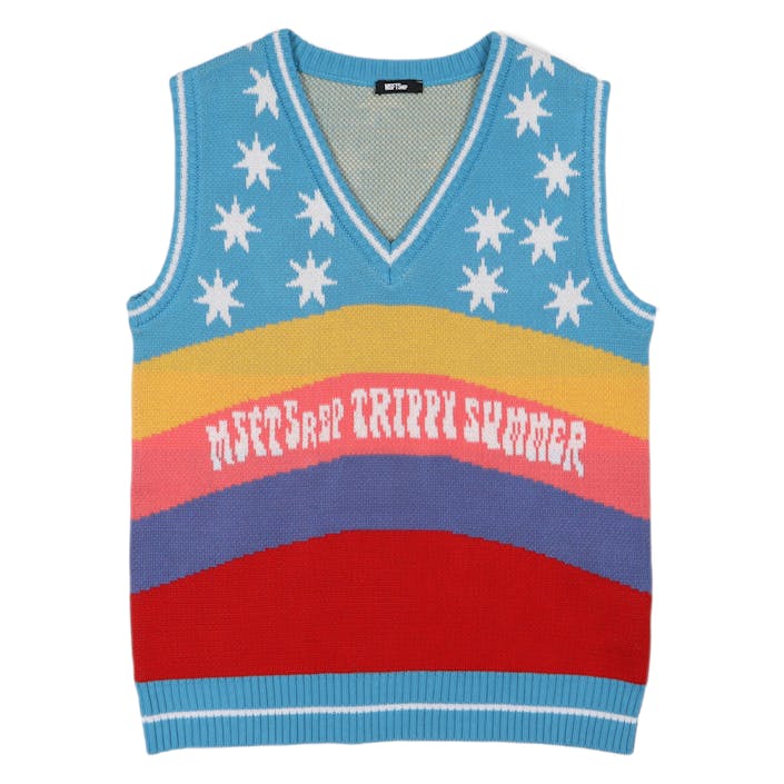 Gilet In Maglia/knitted Vest 0, Male, Vêtements, vestes, Bleu, M