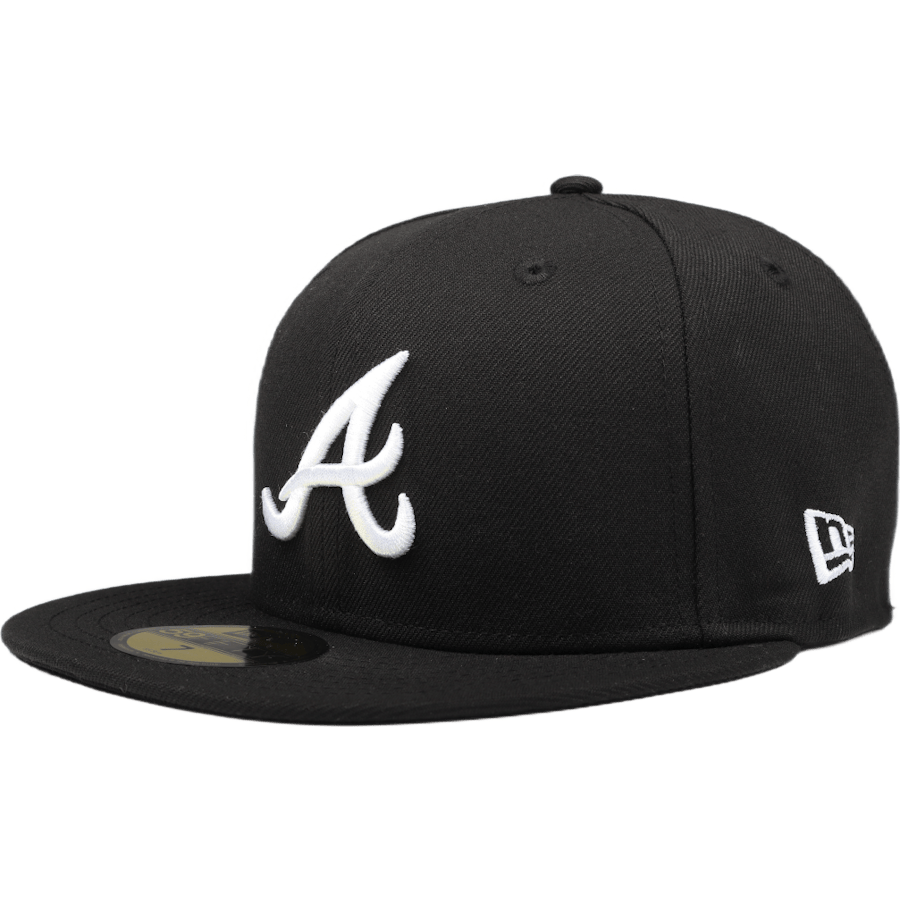 Mlb Basic Braves Bla/whi Black