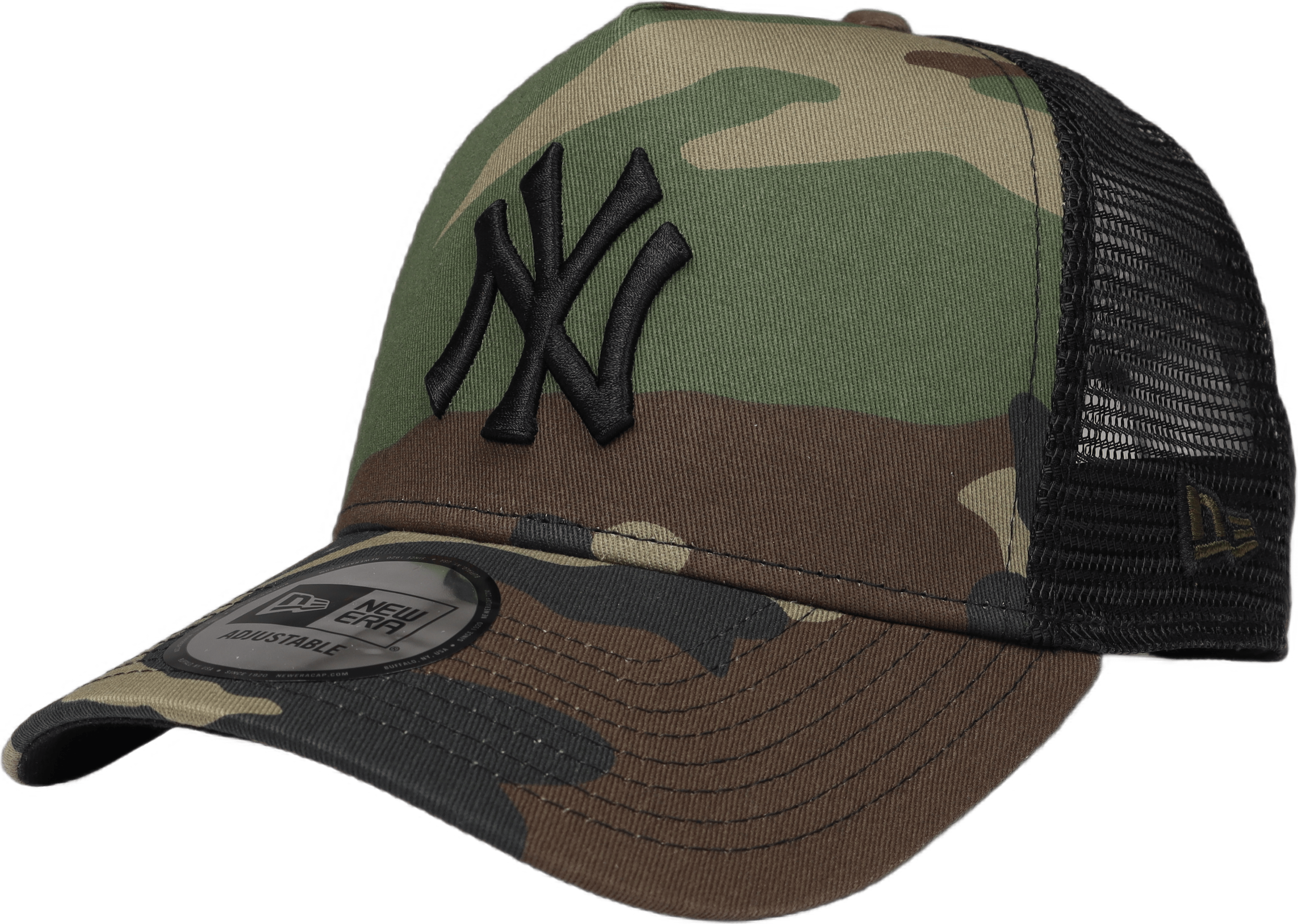 Clean Trucker Yankees Camo