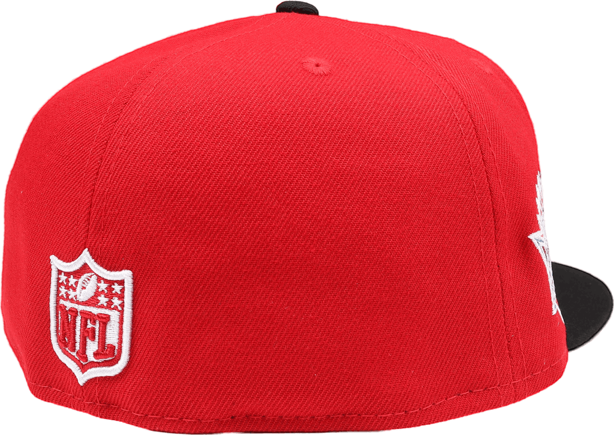 Side Patch 59fifty 49'ers Red