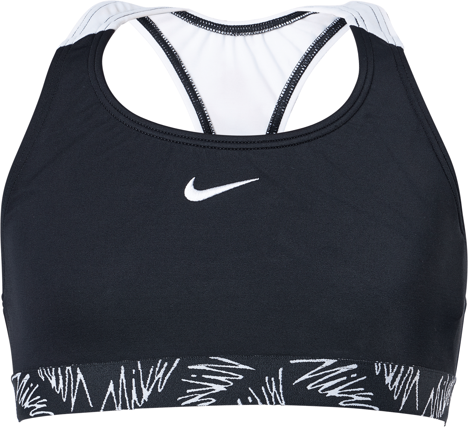 Nike G Crossback Bikini Script Black, Unisex, Apparels, Swimwear, Swimming, Black, M