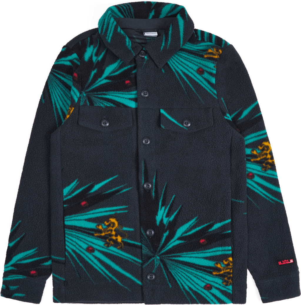 LeBron Sherpa Botton-up Jacket