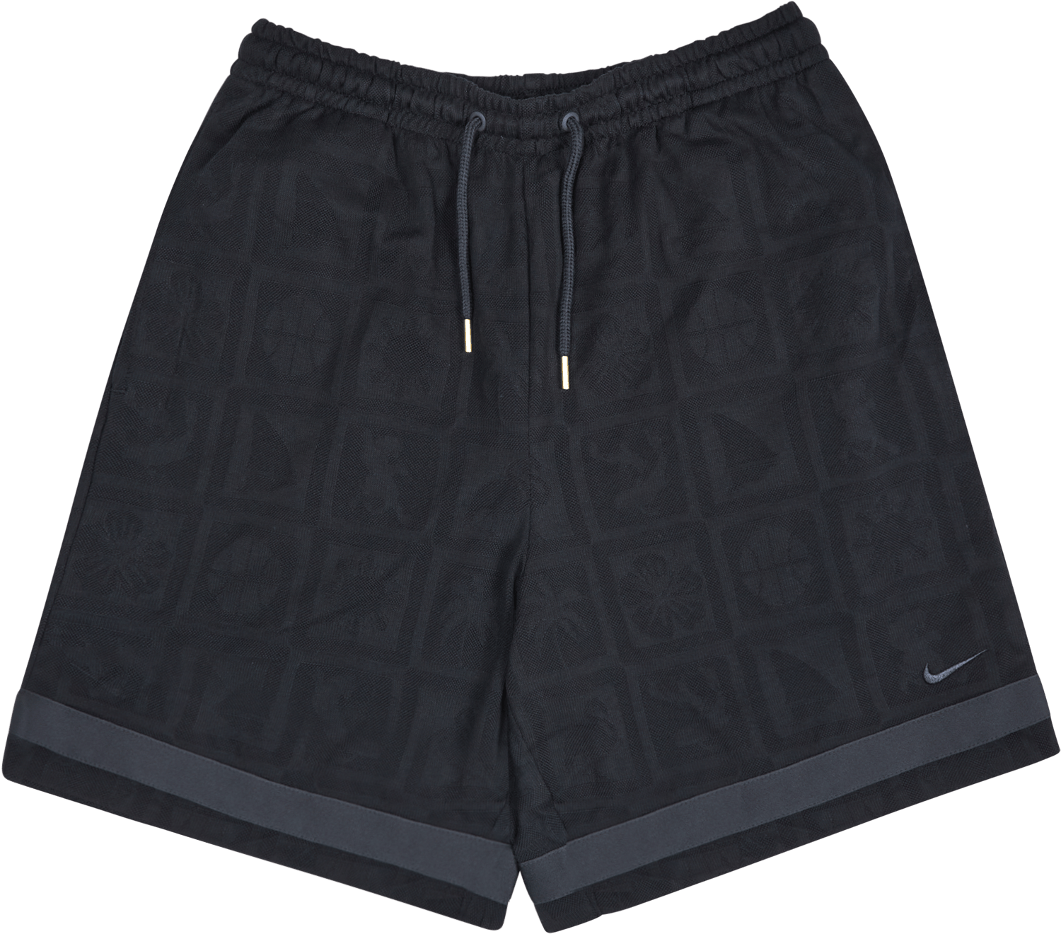 M Nk Df Dry Prm Narrative Shrt Black/anthracite