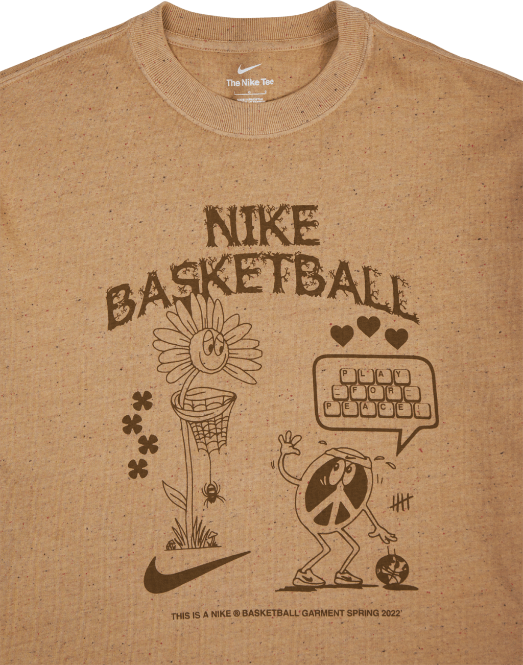 Basketball Long-Sleeve Tee Yukon Brown - Bild 3