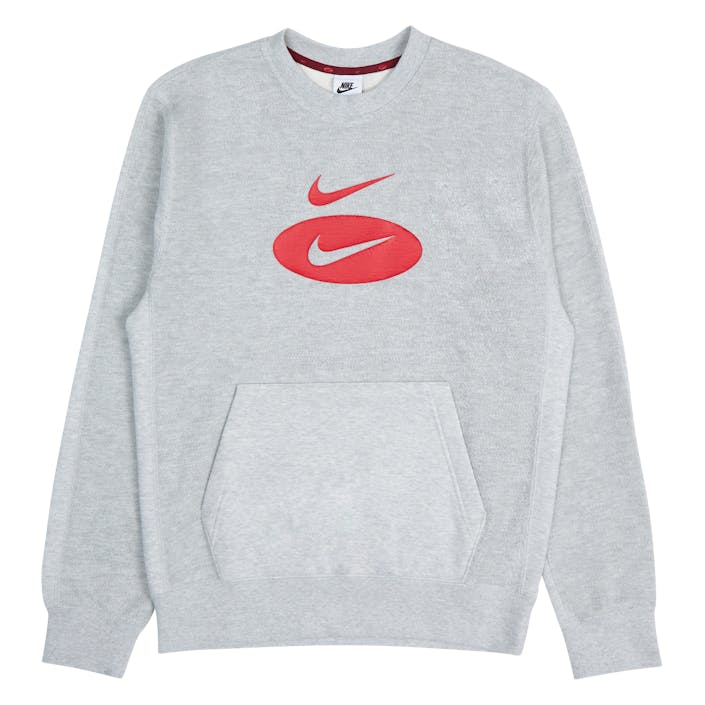 NSW Sl Ft Crew, Male, Vêtements, Hoodies & Sweatshirts, Gris, S