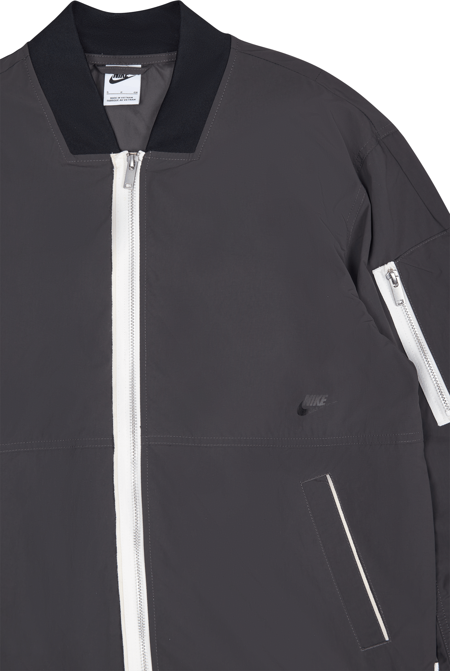 M NSW Ste Ul Bombr Jkt Medium Ash//ice Silver/me - Bild 3