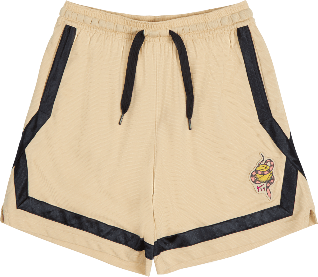 Women's Dri-Fit Crossover Shorts, Female, Abbigliamento, Pantaloncini, Beige, XL
