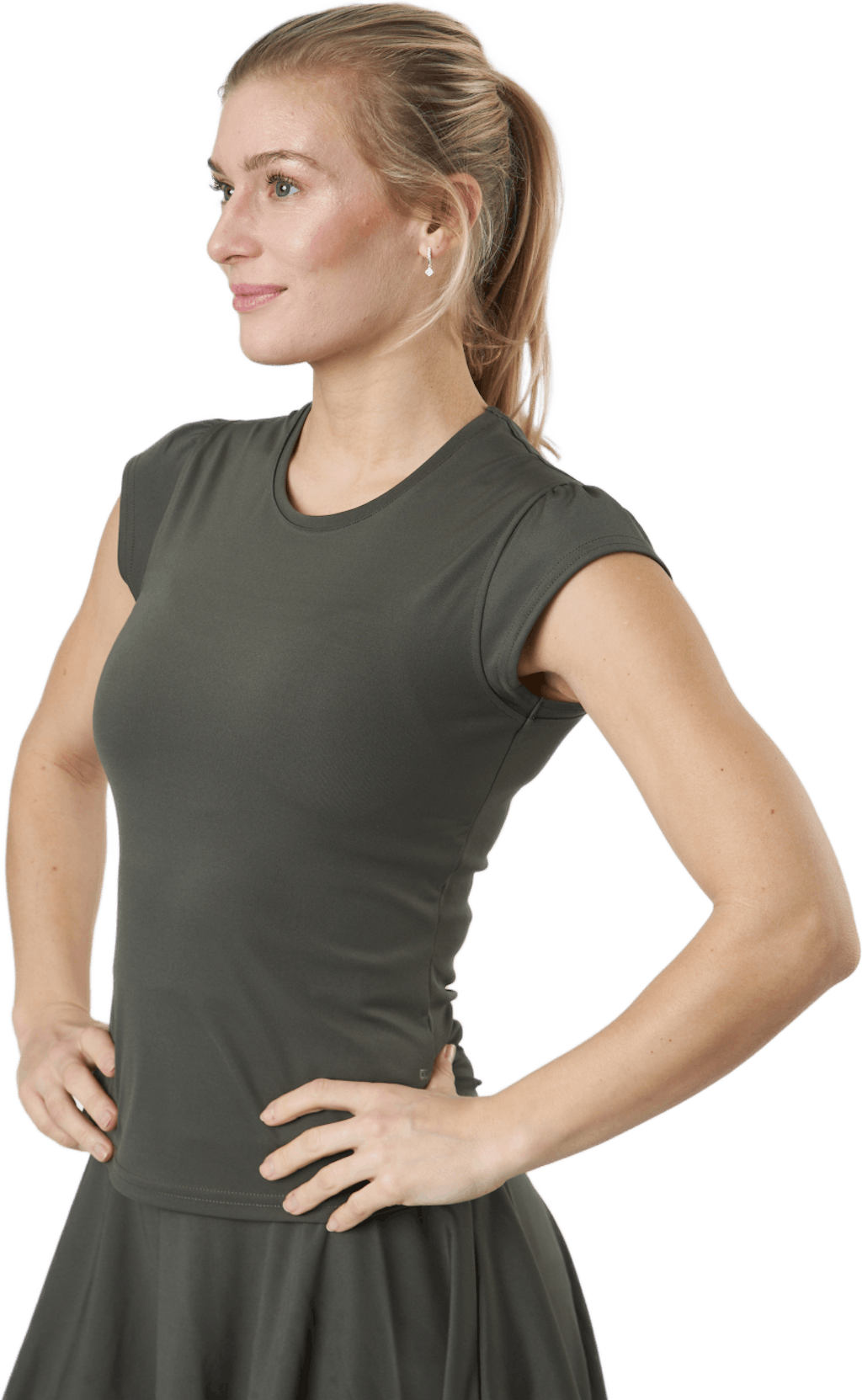 Lily Tee Army Green Parhaat urheilumerkit Sportamore