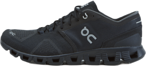 Cloud X Mens Black/asphalt, Male, Shoes, Running shoes, Running, Black, EU 46