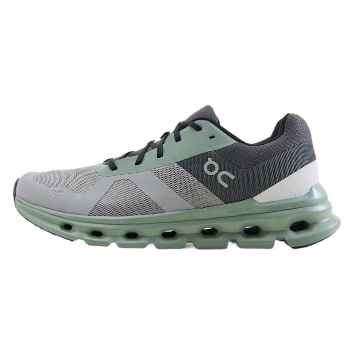 Cloudrunner Mens Alloy/moss, Male, Topánky, Bežecké topánky, Beží, EU 45