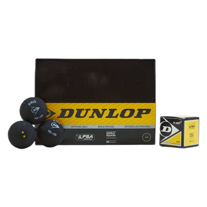 Pro, Unisex, Utrustning, racketar, Squash, Svart, ONESIZE