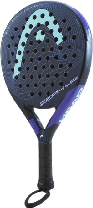 Zephyr 2022 Black/purple, Unisex, Utrustning, racketar, Padel, Svart, ONESIZE