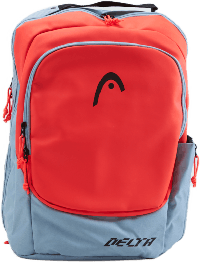 Delta Backpack Grey/orange, Unisex, Equipment, bags & backpacks, Tennis, Grey, ONESIZE