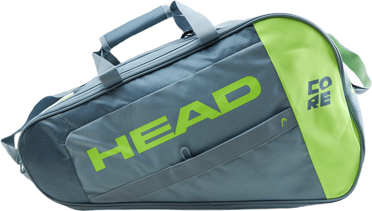 Core Padel Combi Grey/neon Yellow, Unisex, Ekwipunek, torby i plecaki, Padel, Wielokolorowy, ONESIZE