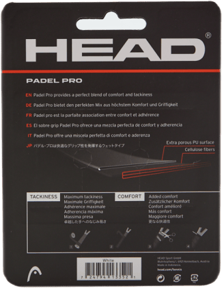 Padel Pro 3 Pcs Pack White - Bild 2