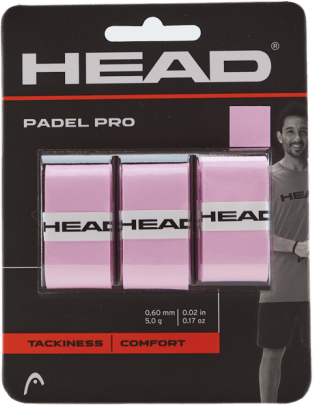 Padel Pro 3 Pcs Pack Pink, Unisex, Equipment, rackets, Padel, Pink, ONESIZE