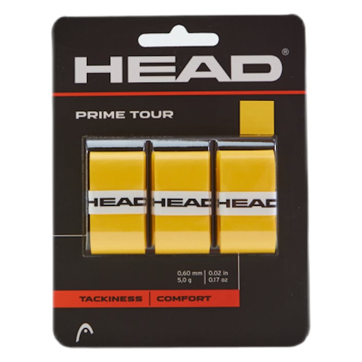 Prime Tour 3 Pcs Pack (overgri Yellow, Unisex, Utrustning, racketar, Padel, Flerfärgad, ONESIZE