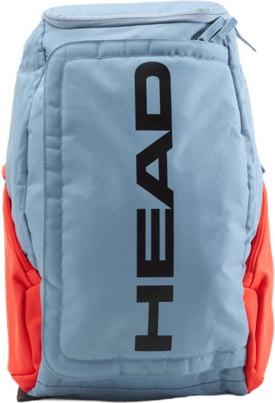 Rebel Backpack Grey/orange, Unisex, Ekwipunek, torby i plecaki, Tenis ziemny, Szary, ONESIZE