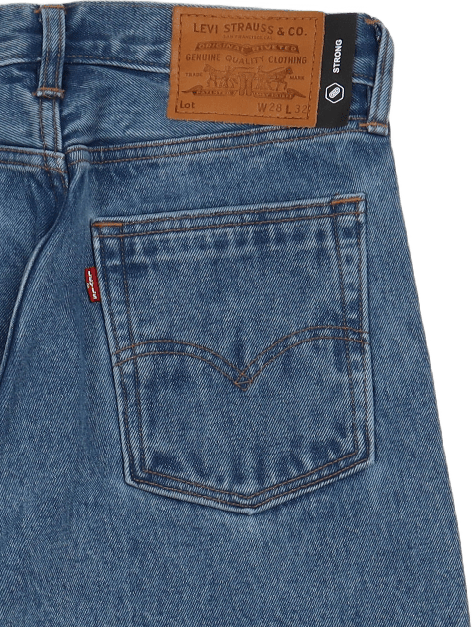 Skate Baggy 5 Pocket New Deep  Dark Indigo - Flat Finish - Bild 4