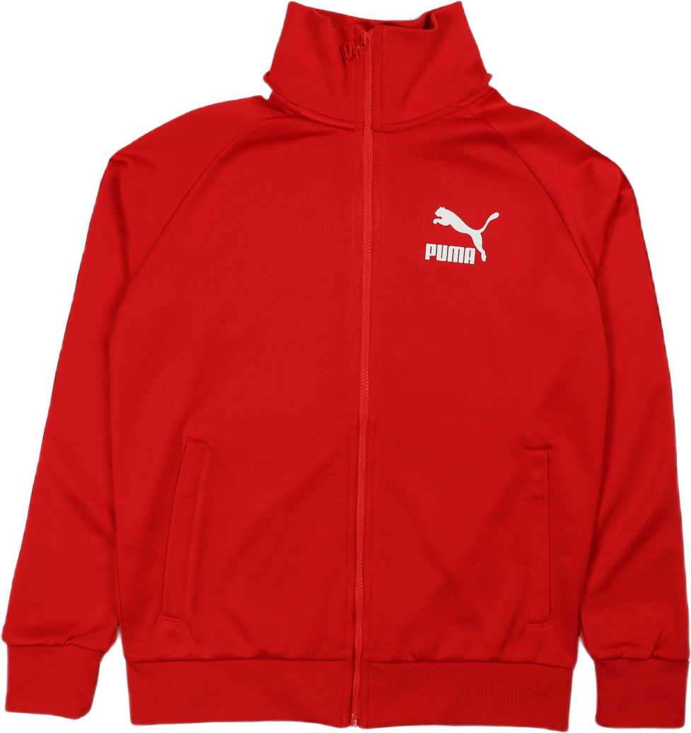 Iconic T7 Track Jacket Pt High Risk Red