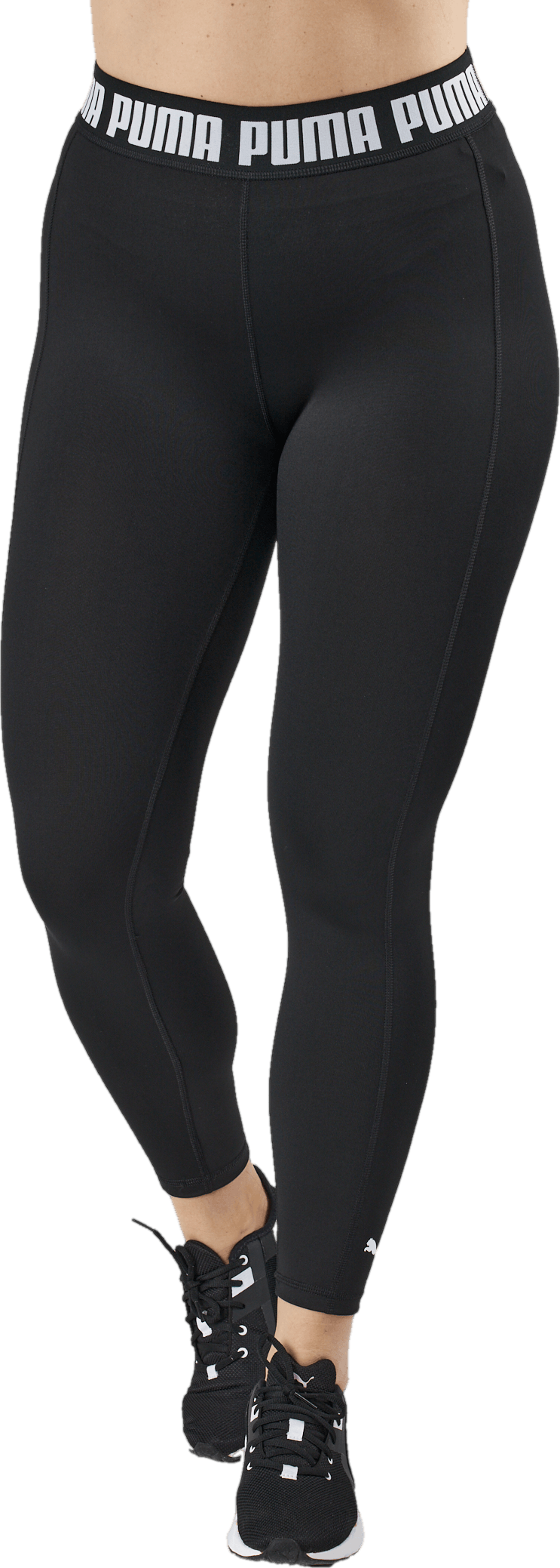 Train High Waist Full Tight, Female, Odevy, Leggings, Čierna, L