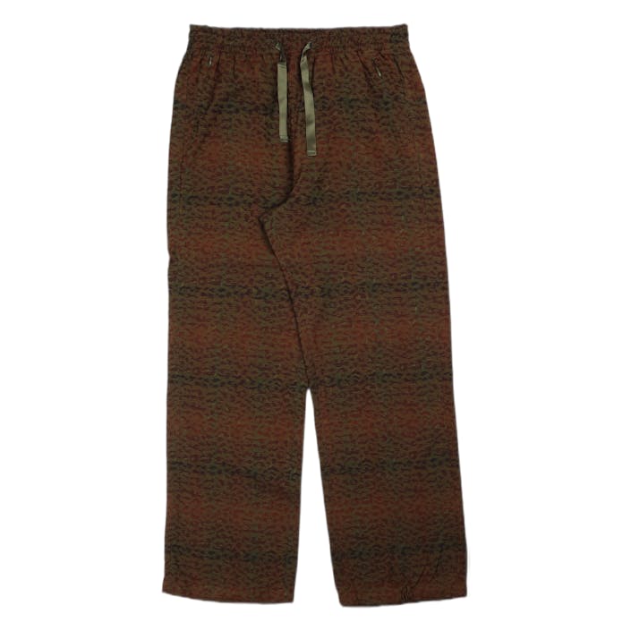 W.u.s.c. Pant - R/w Jacquard B-leopard B, Male, Kläder, Bottoms, Brun, L