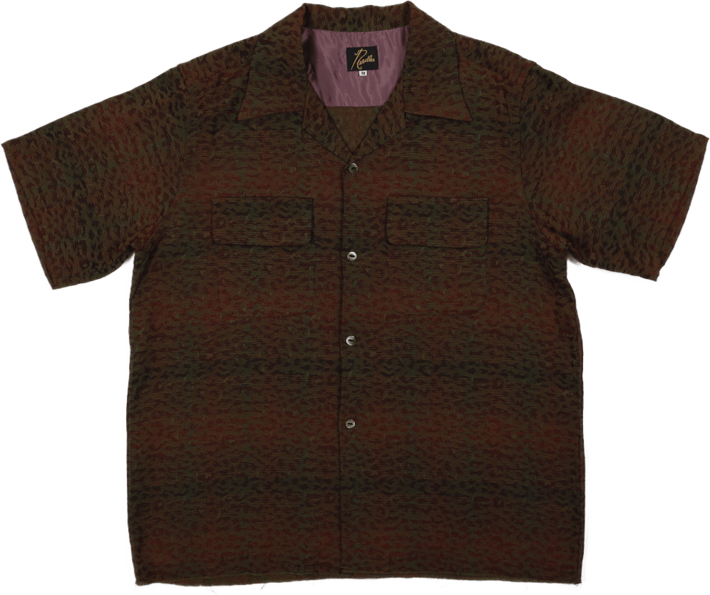 C.o.b. S/s Classic Shirt – R/w B-leopard B
