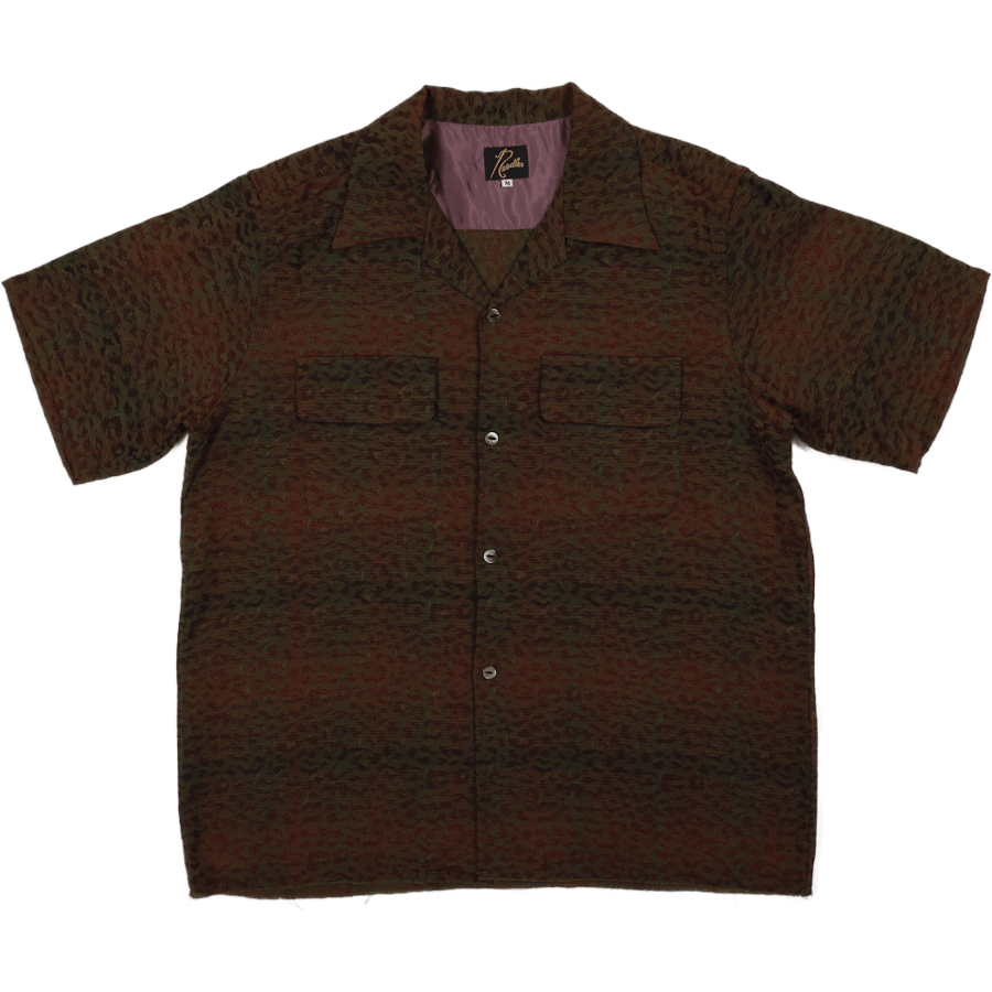 C.o.b. S/s Classic Shirt – R/w B-leopard B