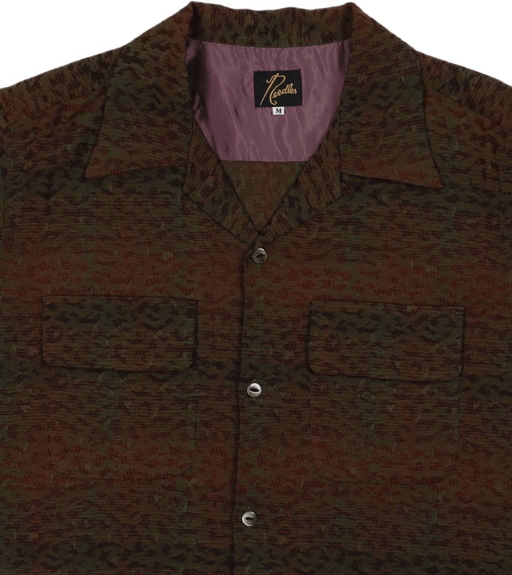 C.o.b. S/s Classic Shirt - R/w B-leopard B - Bild 2