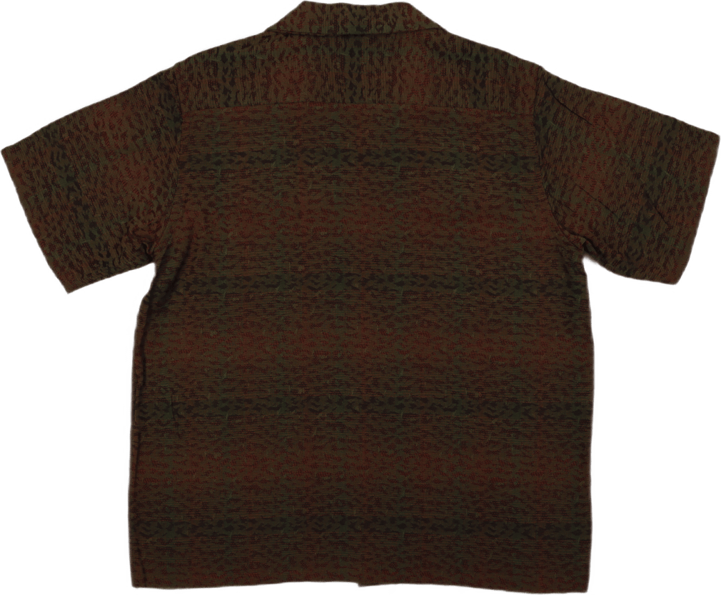 C.o.b. S/s Classic Shirt - R/w B-leopard B - Bild 3