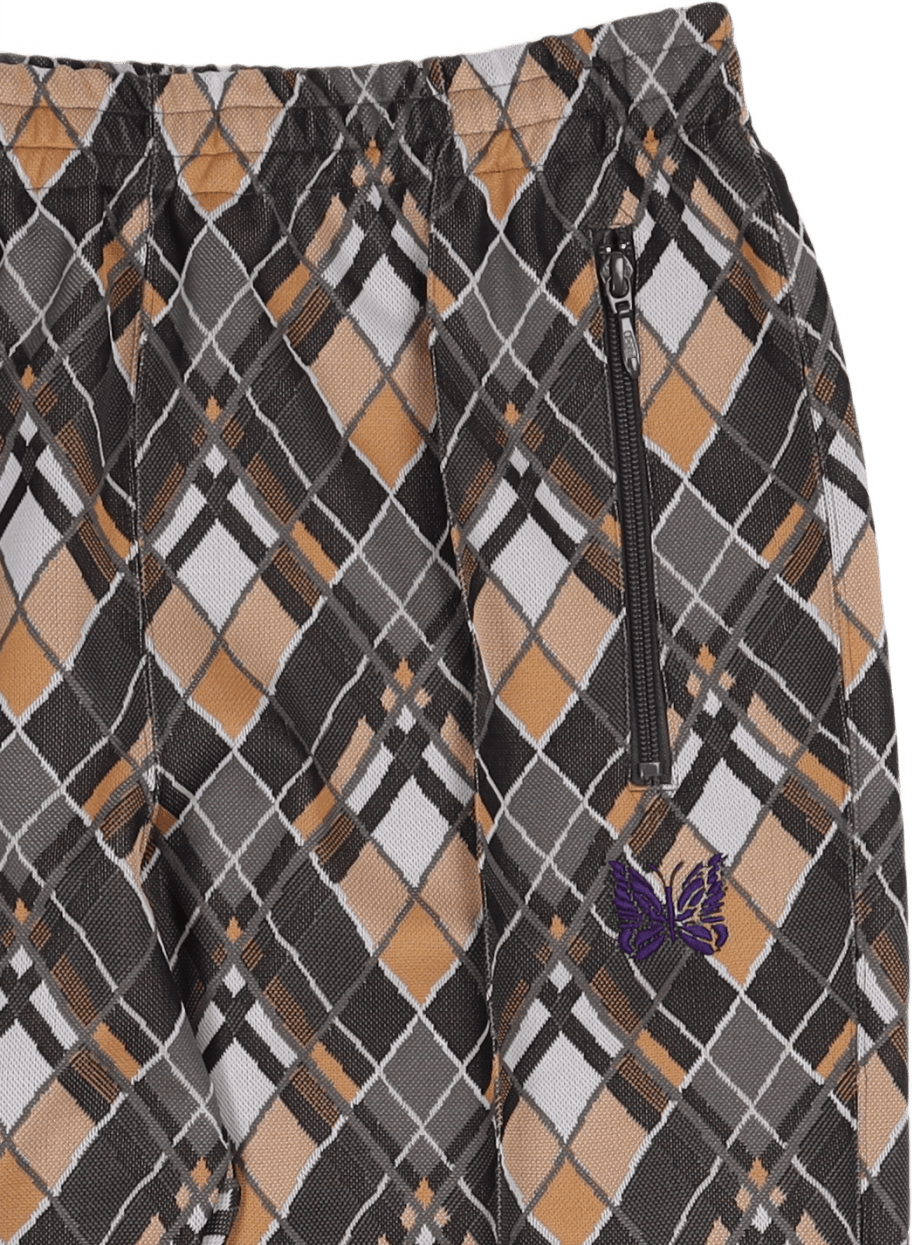 Track Pant Poly Jaquard Bias Plaid - Bild 2