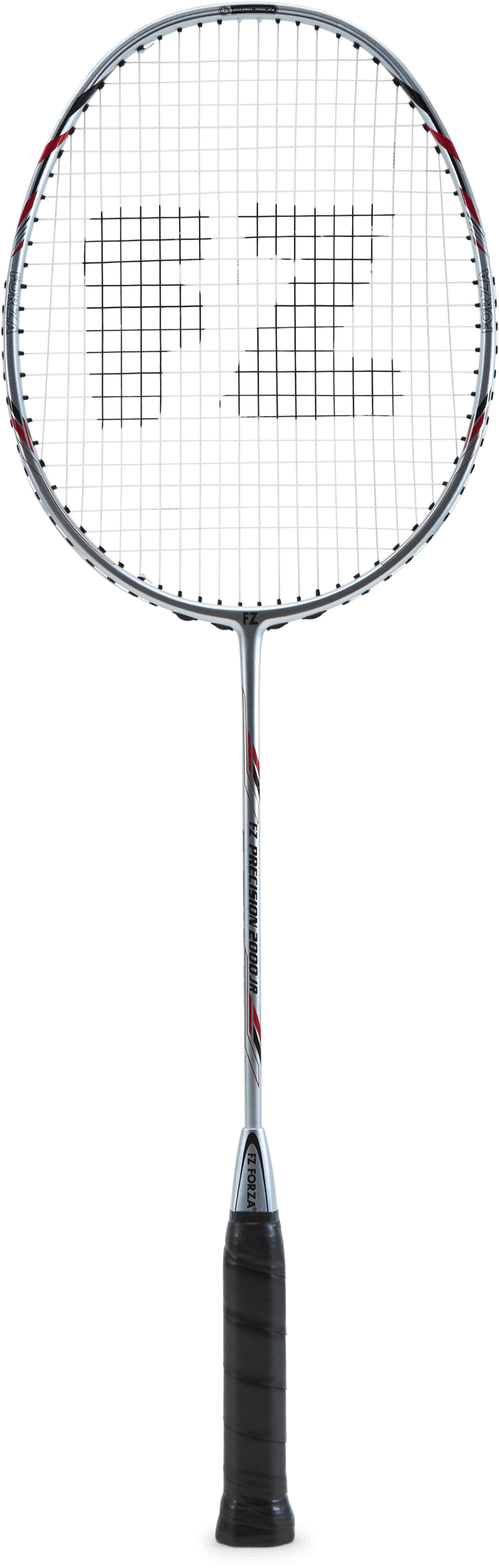 Precision 2000 Junior Silver, Unisex, Ekwipunek, rakiety, Badminton, Srebro, ONESIZE