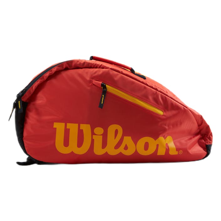 Padel Youth Racquet Bag Orange/yellow, Unisex, Équipement, sacs et sacs à dos, Padel, Rouge, ONESIZE