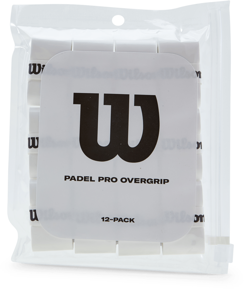 Pro Overgrip Padel 12pk White, Unisex, varusteet, mailat, Padel, Valkoinen, ONESIZE