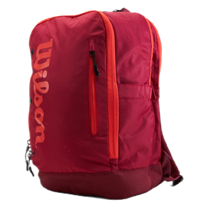 Tour Backpack Maroon, Unisex, Ekwipunek, torby i plecaki, Tenis ziemny, Czerwony, ONESIZE