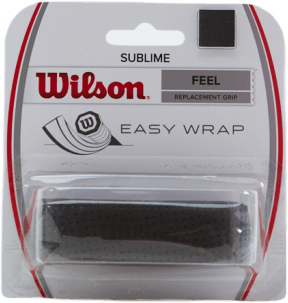 Sublime Grip Black, Unisex, Utstyr, racketer, Tennis, Grå, ONESIZE