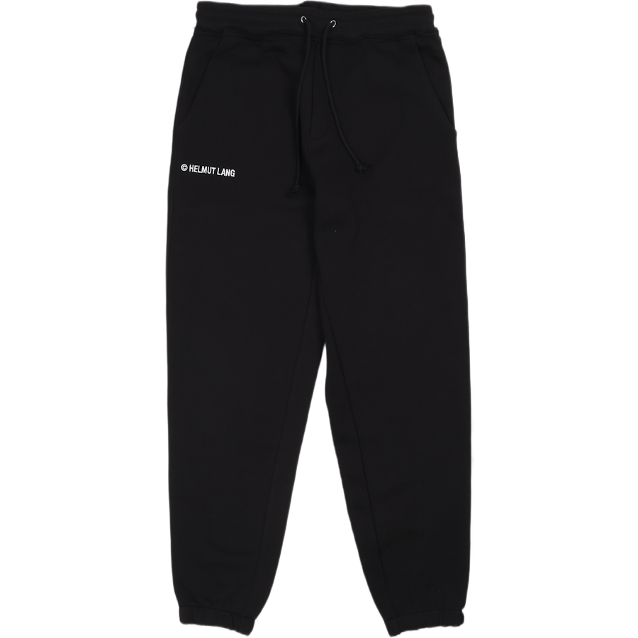 Trapunto Jogger Black