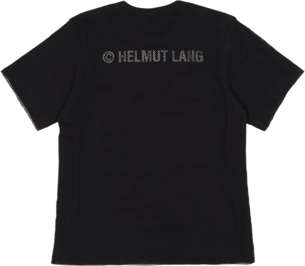 Trapunto Mesh Tee Black - Bild 3