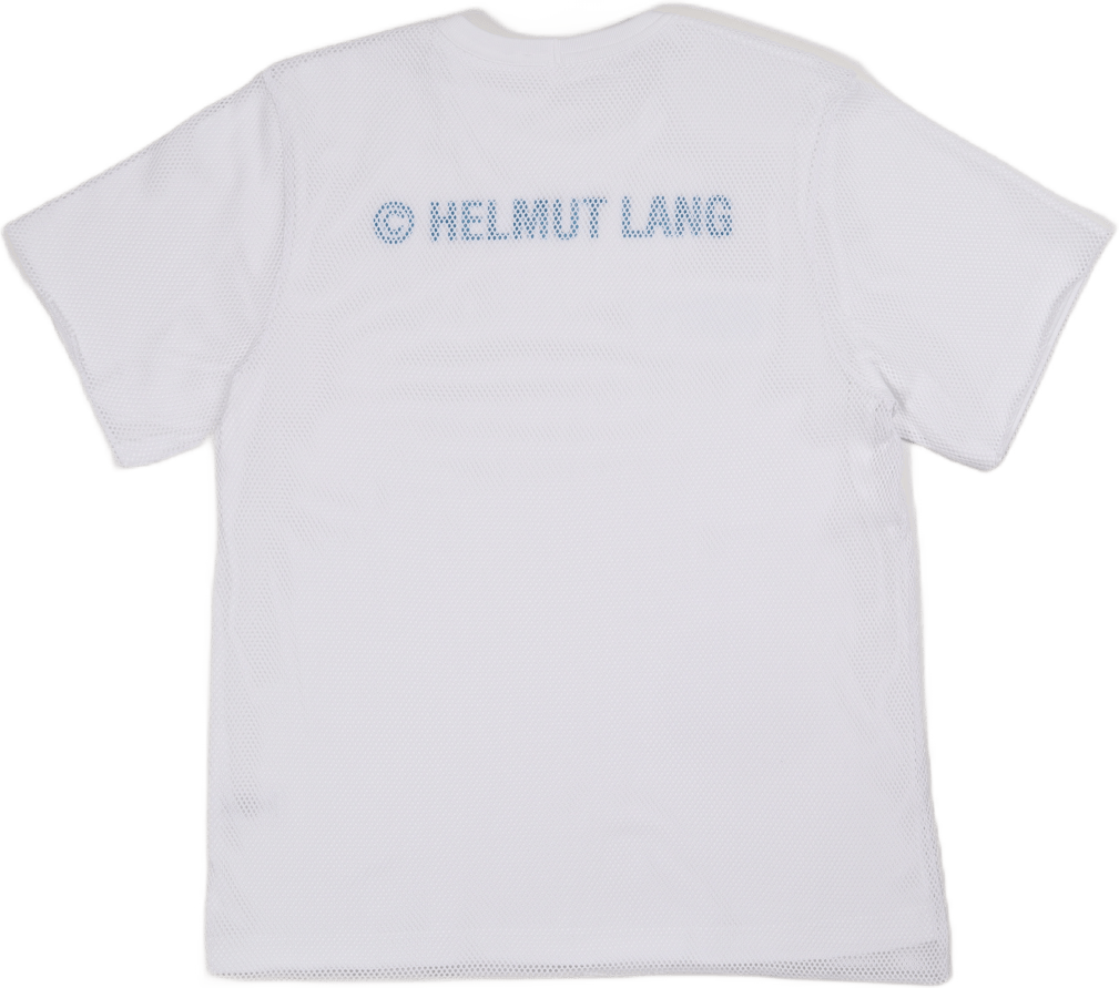 Trapunto Mesh Tee White - Bild 3